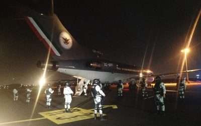 Trasladaron a CDMX al resto de los detenidos por narcobloqueos en BC