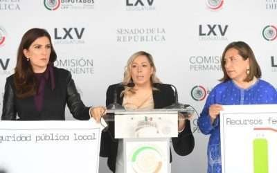 Debe Gobierno Federal regresar FORTASEG para reforzar combate a la inseguridad: Lizbeth Mata