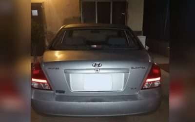 Tras cateo, agentes de la FGE recuperan auto robado