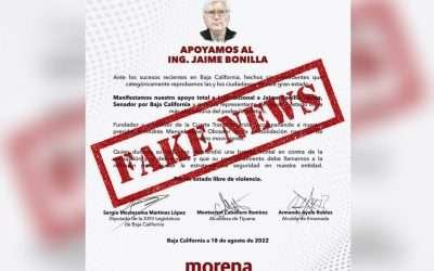Se deslindan alcaldes de Tijuana y Ensenada de carta en apoyo a Bonilla