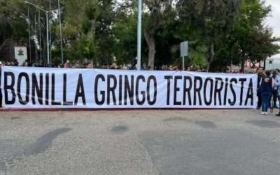 Demandan manifestantes a AMLO seguridad para BC