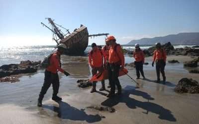 Recupera En-SAR cadáver localizado en acantilado, cerca de Salsipuedes