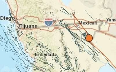 Sismo de 4.1 grados sacudió Mexicali, esta madrugada