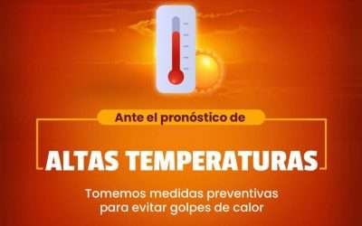 Seguirán días con altas temperaturas: Protección Civil