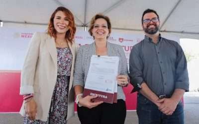 Entregó Gobernadora escrituras para construcción de nuevo  Hospital del IMSS en Ensenada