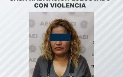 Logra FGE poner tras las rejas a mujer involucrada en múltiples robos