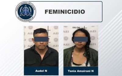 Vinculan a proceso a mamá y padrastro de bebé víctima de feminicidio