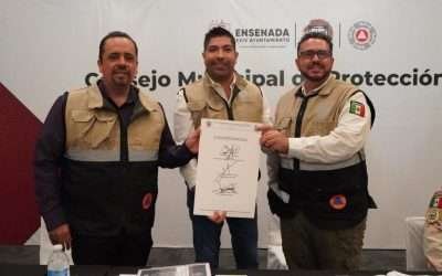 Firma Gobierno de Ensenada Plan de Contingencia de Protección Civil