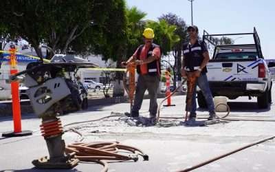 Van más de 800 mil metros cuadrados en reparación de vialidades de Ensenada