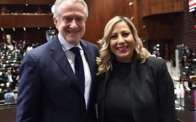 Participa Lizbeth Mata en 1era Sesión del 2do año de Ejercicio de la XLV Legislatura