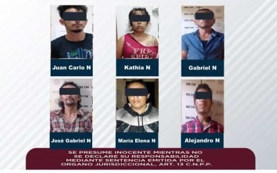 Ejecuta FGE 5 cateos en Ensenada; capturan a seis narcomenudistas