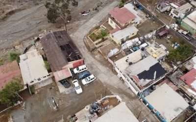 Provoca «Kay» daños en 45 viviendas de Isla de Cedros