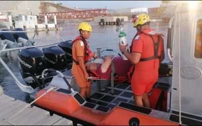 Auxilió SEMAR a buzo que sufrió descompresión cerca de Santo Tomás