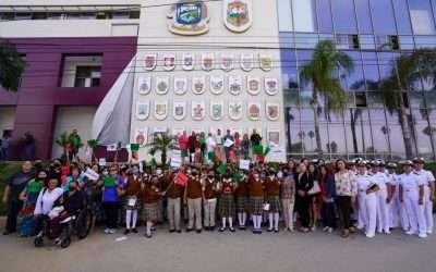 Revelan 32 escudos de Estados del país en Gobierno Municipal