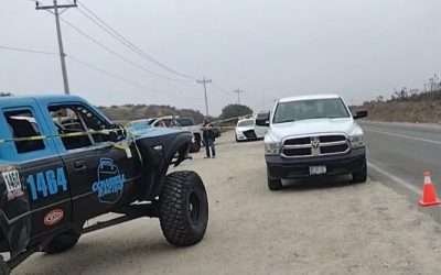 Muere niño tras choque de auto que competía en Carrera NORRA 500