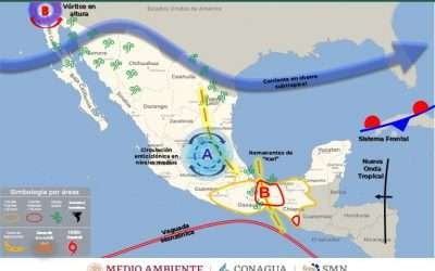 Reporta Protección Civil posiblidad de lluvia para este fin de semana