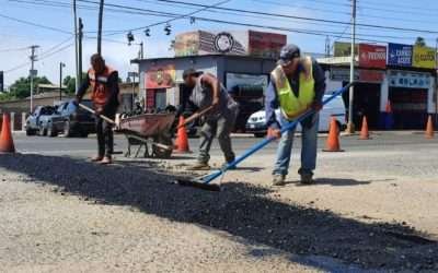 Bachea CESPE vialidades donde ha realizado obras hídricas