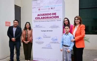 Ratifican Gobierno Estatal y UNICEF compromiso con niñez de BC