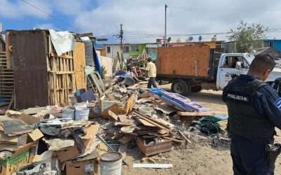 Levantan 6 toneladas de basura en predio de Villa Colonial