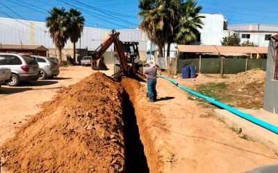 Instala CESPE red de agua potable en zona sur de Ensenada