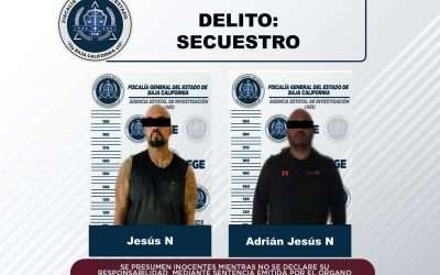 Logra FGE vinculación a proceso para secuestradores de empresarios ensenadenses