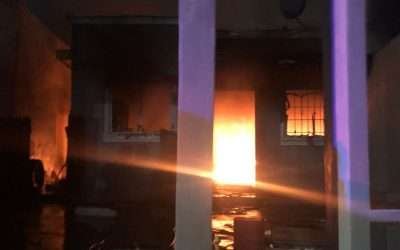 Explosión de casa en Montemar deja familia lesionada