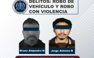 Obtiene FGE prisión preventiva para ladrones