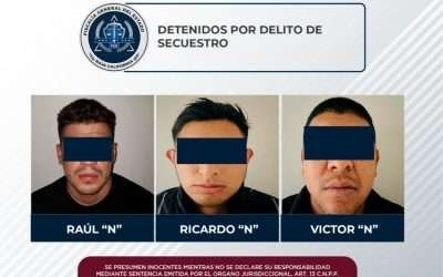 Libera FGE a secuestrado y captura a plagiarios en Tijuana