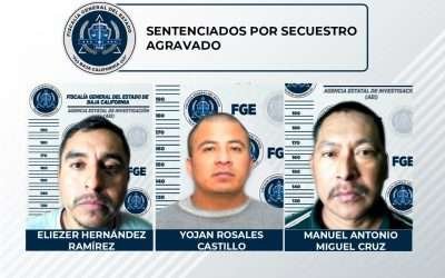 Obtiene FGE sentencia de 60 años de prisión para secuestradores