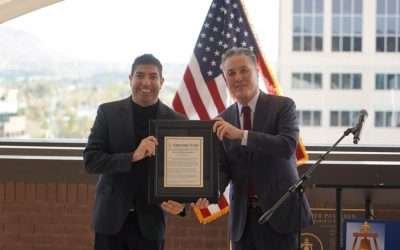 Celebró Armando Ayala declaración de 200 años de amistad de Mx-EU en Riverside