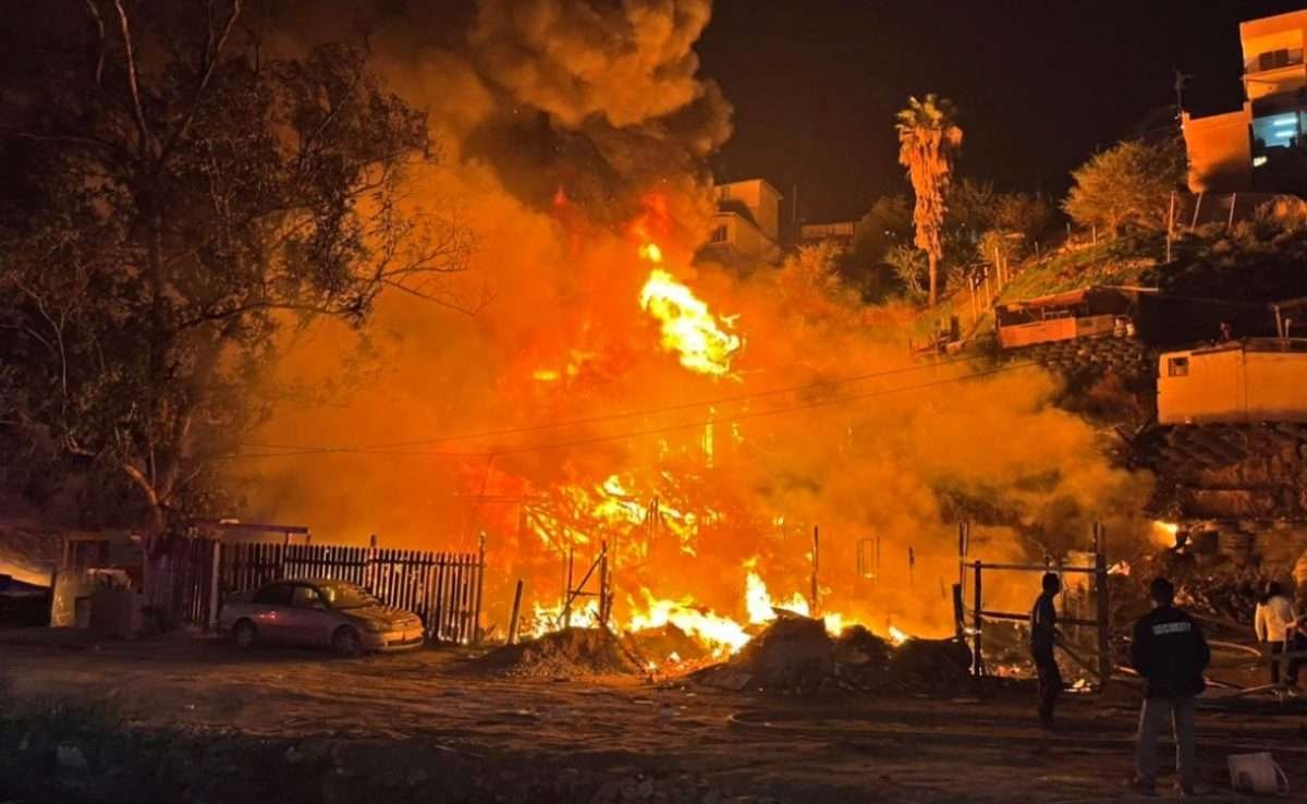 Incendio Tijuana 