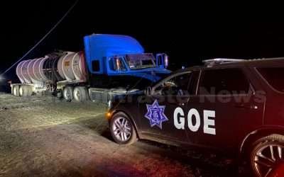 Capturan municipales a «Ordeñador» de ducto de PEMEX