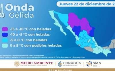 Entrará a BC nueva helada, advierte Protección Civil