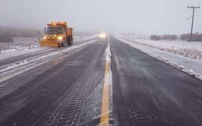 Preparadas autoridades para atender nevadas en carreteras de BC