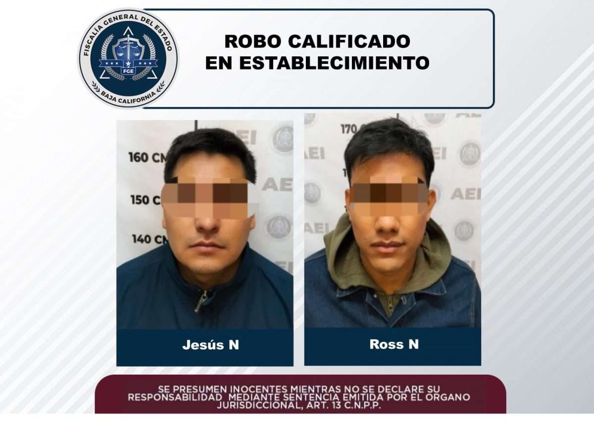 Detenidos Robos 