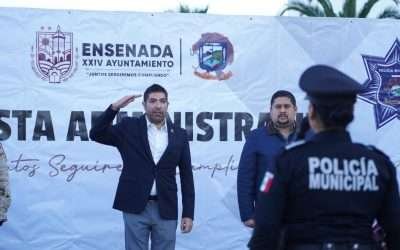 Da alcalde bienvenida a 34 nuevos elementos de la DSPM