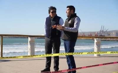 Exige Armando Ayala a constructora reparar detalles en obra de Playa Hermosa