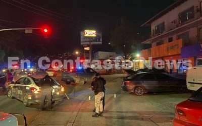 Emboscaron a policía de Rosarito en Tijuana