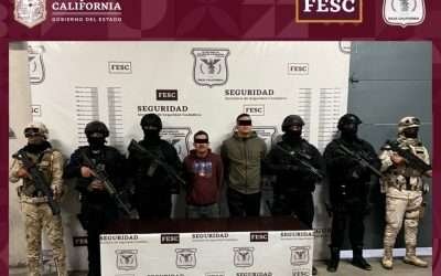 Capturan agentes de la FESC a ¨El Chucho¨, buscado por homicidios en Tijuana