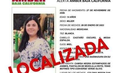 Localizó FGE en Nayarit a Mitzi buscada con Alerta Amber