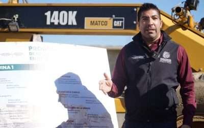 Inician trabajos de rehabilitación en vialidades rurales de Ensenada