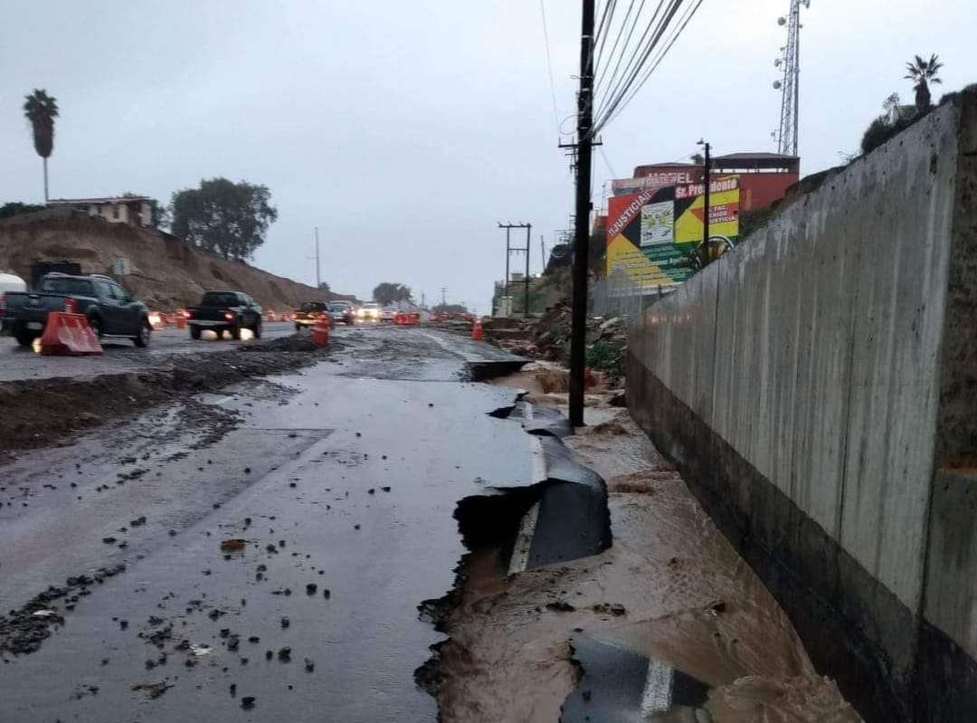 daños carretera Chapultepec