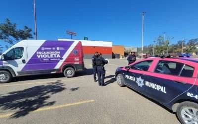 Rescataron municipales a mujer víctima de violencia familiar