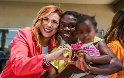 Atiende Gobierno de Marina del Pilar a niños migrantes