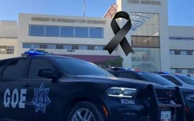 Lamenta Gobierno de Ensenada fallecimiento de oficial en cumplimiento de su deber