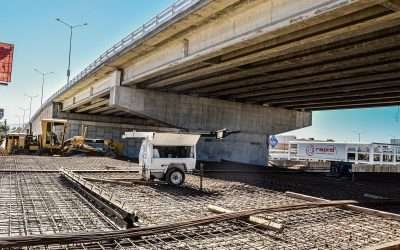 Reportan avance del 85% en obra del distribuidor vial ¨El Gallo¨