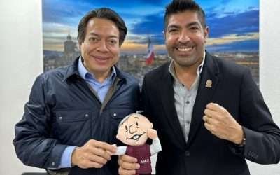 Sostuvo Armando Ayala reunión con Mario Delgado