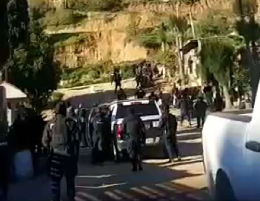 Enfrentamiento Valle de Guadalupe 