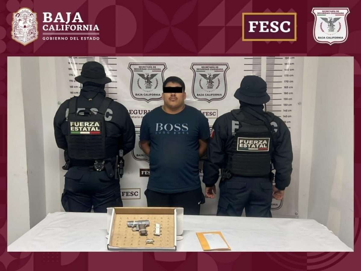 detenido Arma de fuego