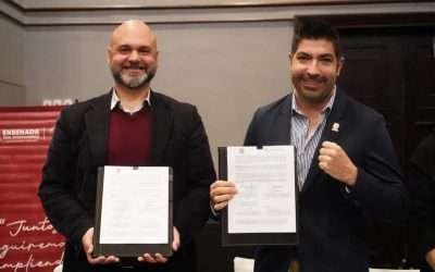 Firman XXIV Ayuntamiento y COPREEN convenio para promover el desarrollo económico en Ensenada